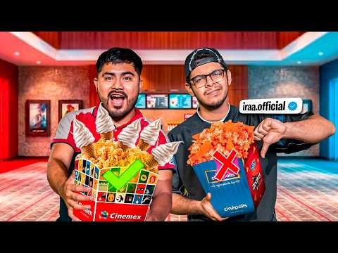 CALIFICAMOS LA COMIDA DE CINEMEX Y CINÉPOLIS | ¿CUÁL ES MEJOR?