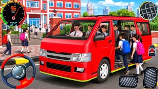 City Van Driving Simulator 3D Game City Van Driving Ride passenger! Transport New: Android Gameplay screenshot 2