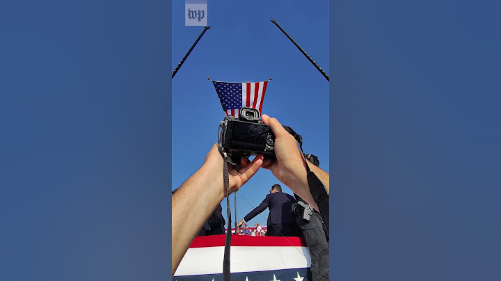 The Trump rally shooting from a photographer's POV