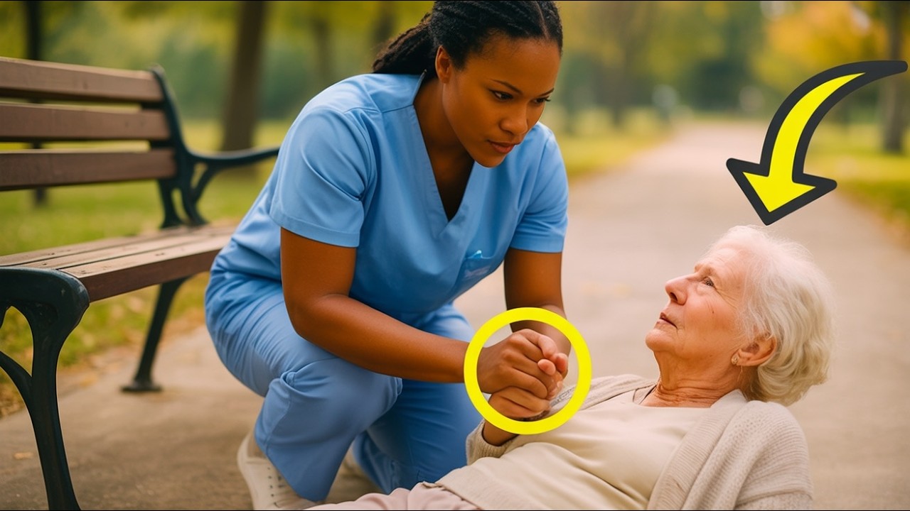 ÎNGRIJITOAREA SALVEAZĂ O BĂTRÂNICĂ ÎN PARC… ȘI MĂRTURISEȘTE CĂ ASCUNDEA O DIPLOMĂ DE MEDICINĂ