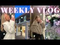 London days  first vlog of 2024  workouts hauls  flat tyre  weekly vlog 1  chloewhitthread