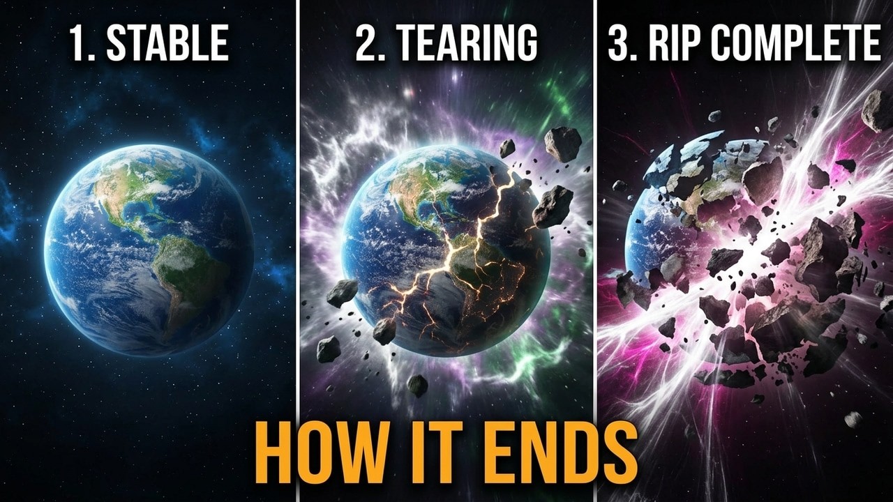 The Big Rip: How Dark Energy Will End All Life! - YouTube