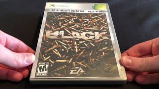 Black Original Xbox Platinum Hits Unboxing