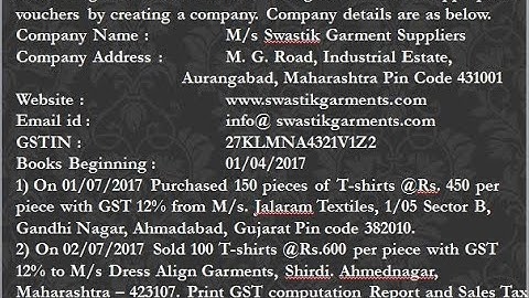 SOP 3 :SYJC IT With the help of any open source or free education version accounting software