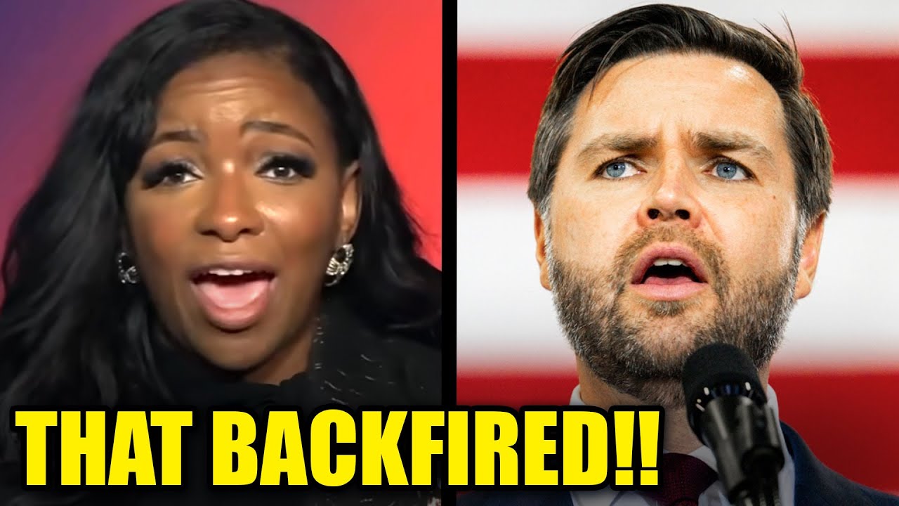 JD Vance Picks a Fight with Jasmine Crockett... REGRETS It Immediately