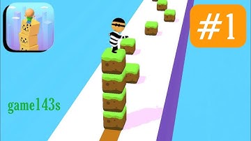 cube surfer all level gameplay android & ios kids games cube surfer