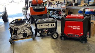Why i do NOT like to run the built in Onan generator
