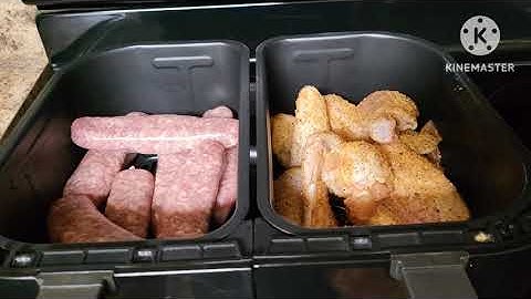 instant vortex plus dual drawer air fryer