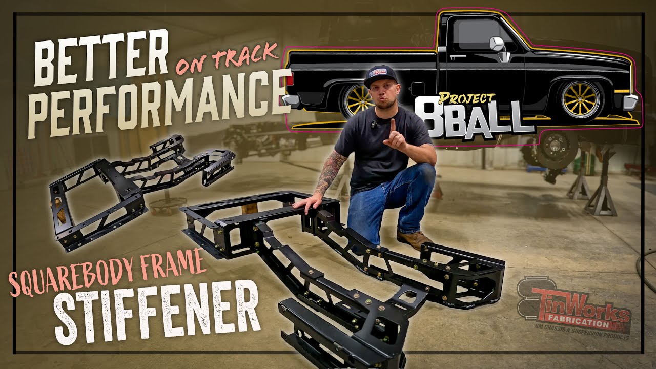 HOW TO STIFFEN YOUR SQUAREBODY TRUCK FRAME FOR BETTER PERFORMANCE | TinWorks Frame Stiffener Install