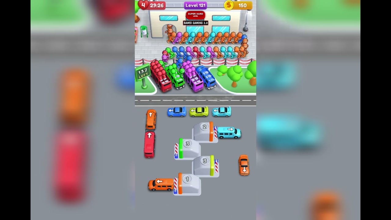 Crowd Express Level 121 Game Walkthrough Solution || Crowd Express
