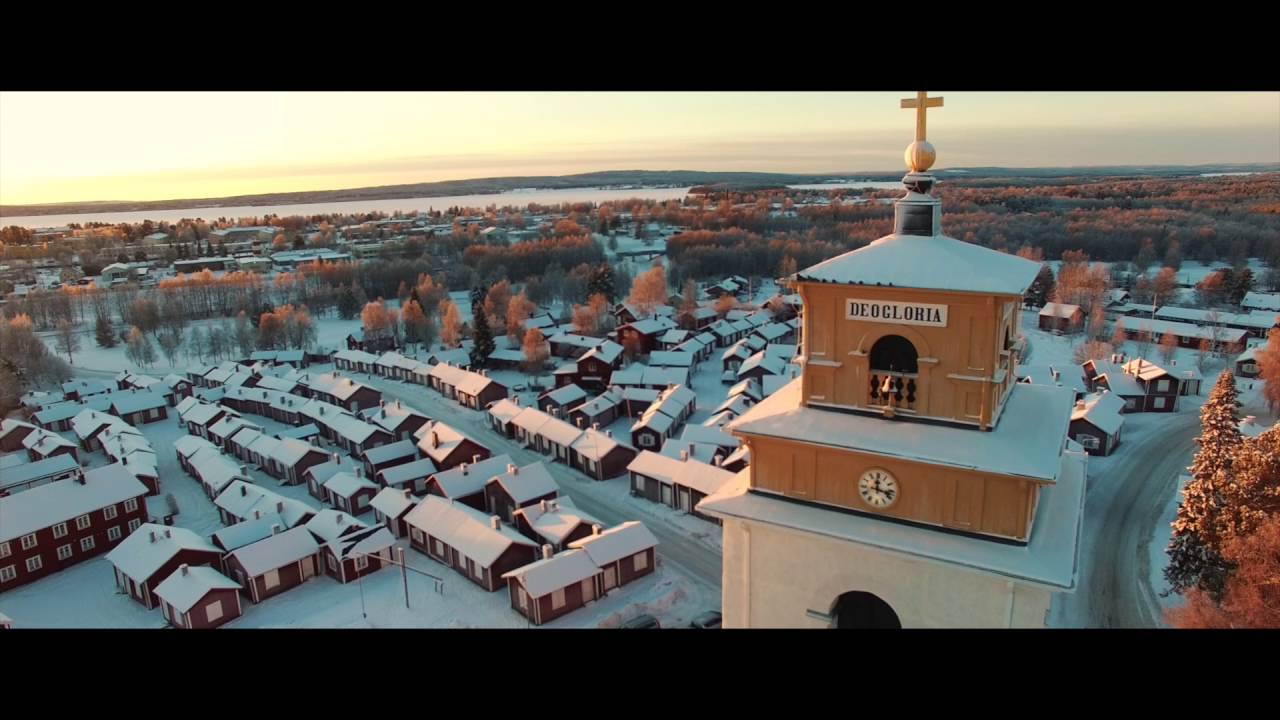 Gammelstad Church Town wintertime, Luleå