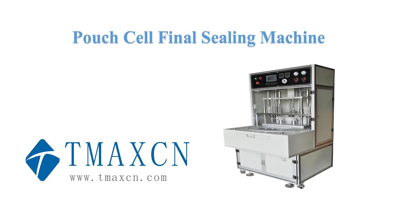 Turntable Type Vacuum Final Sealing Machine For Lithium Ion Pouch Cell