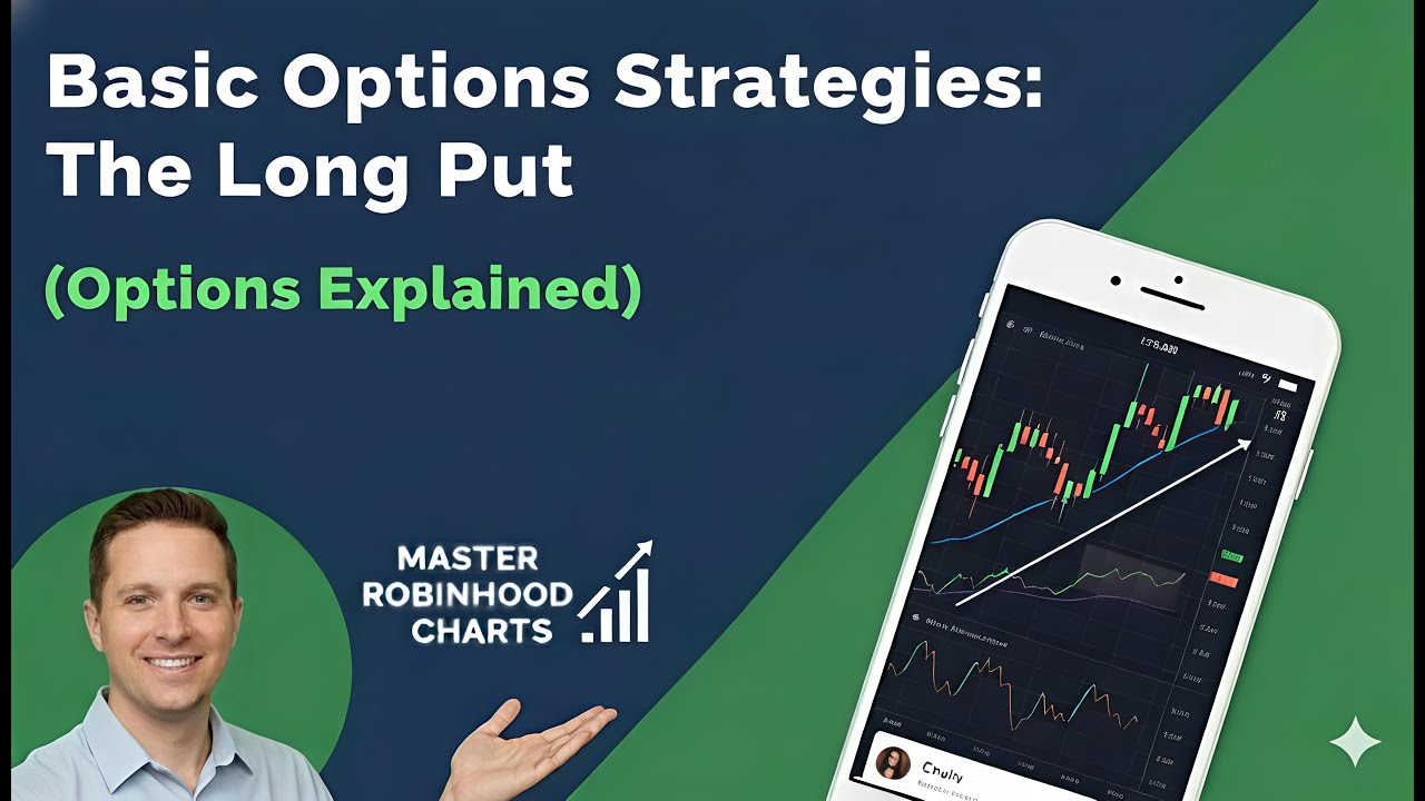 Basic Options Strategies: The Long Put ON Robinhood - YouTube