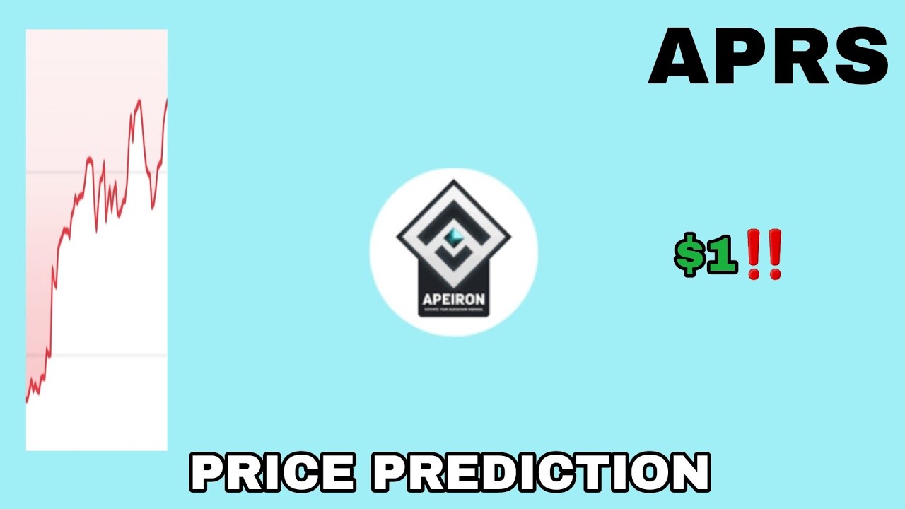 APRS COIN TO THE MOON‼️ APEIRON PRICE PREDICTION $1 IS REAL‼️ AMAZING CRYPTO PROJECT TO TRADE