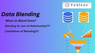 Data Blending with Usecase and Limitation in Tableau- Video-12 |Tableau Advance Course |AllAboutDATA