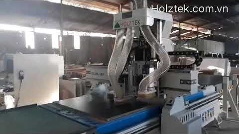 MÁY GIA CÔNG VÁN CNC NESTING LÀM TỦ ÁO TỦ BẾP CHUYÊN NGHIỆP HIỆU QUẢ ÍT CÔNG NHÂN
