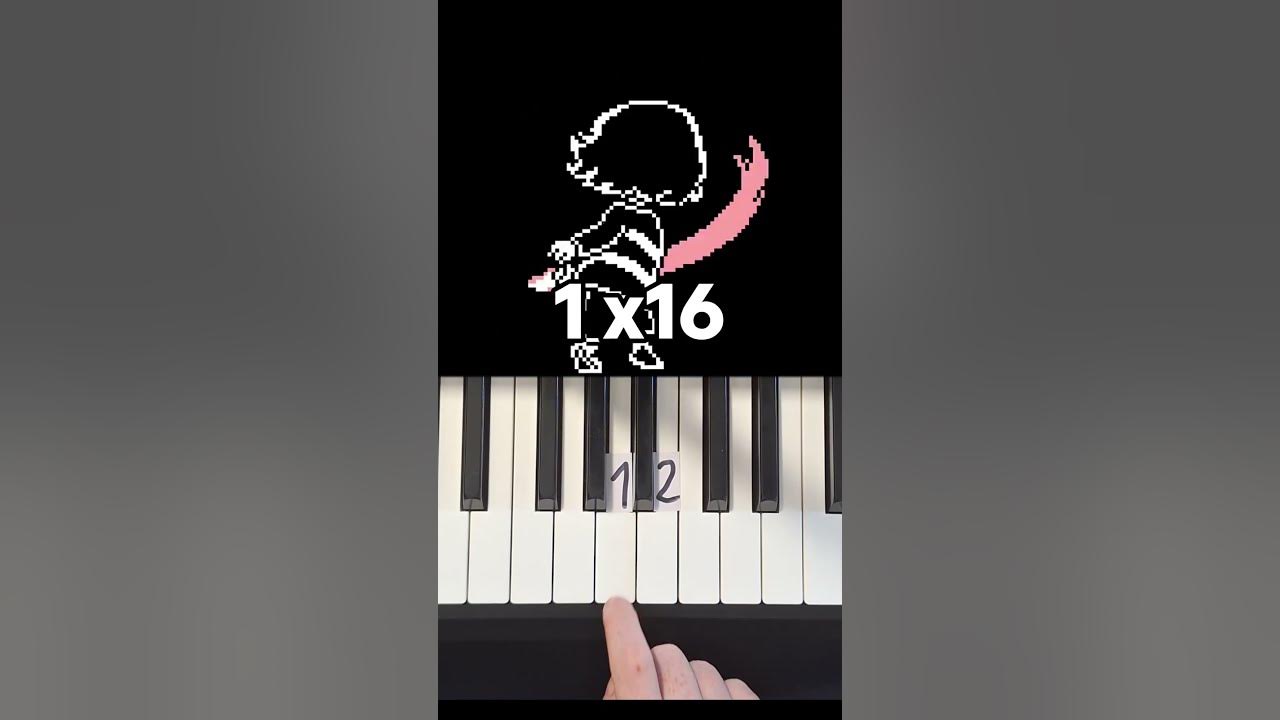 *Grab the Knive(Battle) Piano Tutorial #shorts