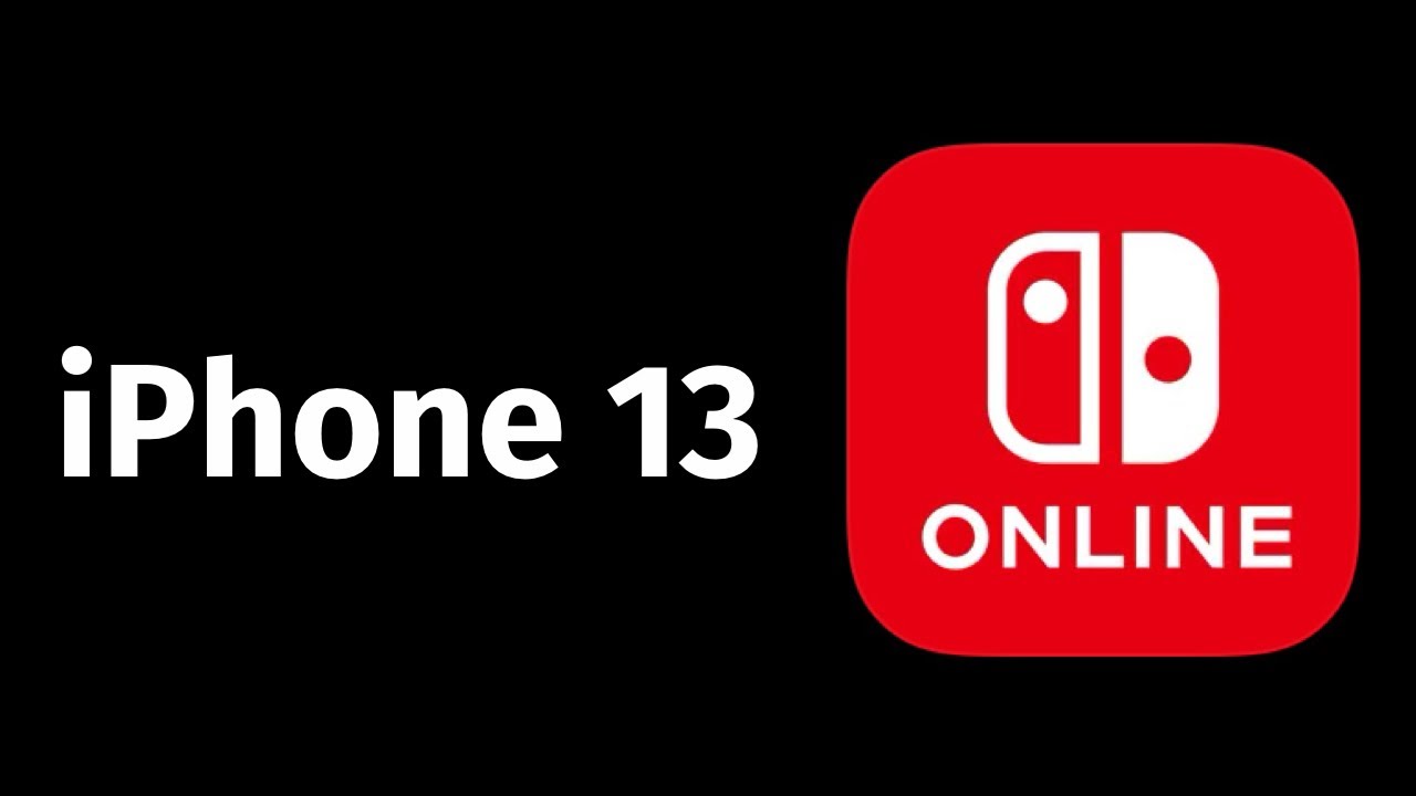 Nintendo Switch Online App on iPhone 13, iPhone 13 mini, iPhone 13