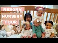 Reborn doll nursery tour  organizing doll clothes  reborn rebornbaby roleplaying