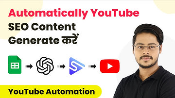 How to Generate YouTube Video Content and Upload it Automatically - Google Sheets, OpenAI, YouTube