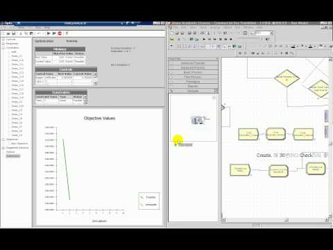 Optquest error (feasible?)