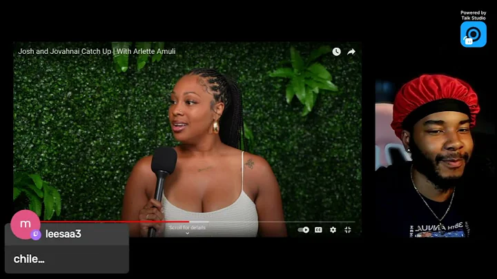 SMH.. Josh and Jovahnai Catch up reaction [Arlette Amuli]