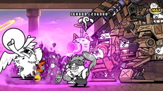 Battle Cats - Divine Archangel Strikes - Blessing Lv. MAX (Ubercarried Speedrun)