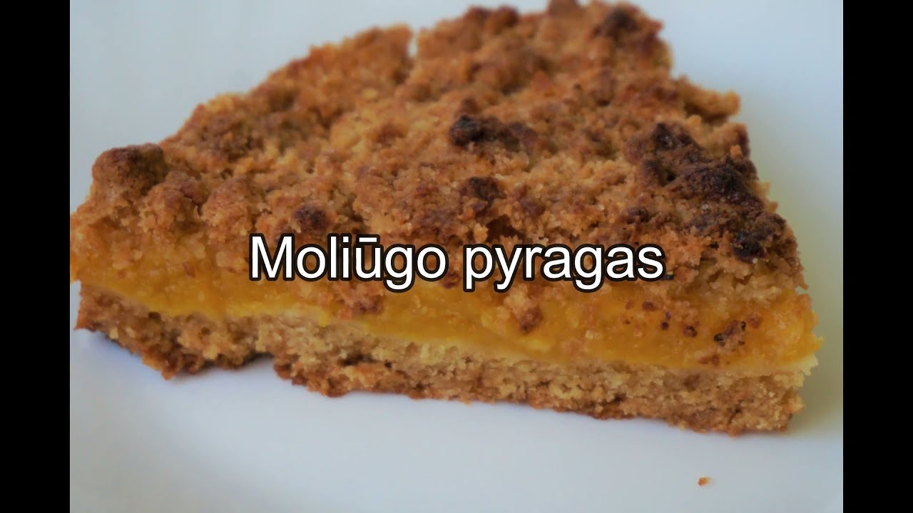Moliūgų pyragas | Labai skanus pyragas su moliūgu | Greito pyrago receptas | Crumb cake with pumpkin