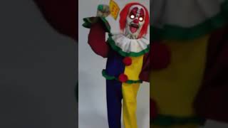 Animated Evil Cleaver Clown Halloween Animatronic