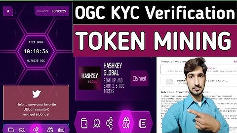 OGC KYC Vacation | OGC Mining APP|KYC Process| Withdrawal | Haskey Global Exchange KYC Tutorial