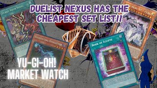 Yu-Gi-Oh! Market Watch - Duelist Nexus has the cheapest set list