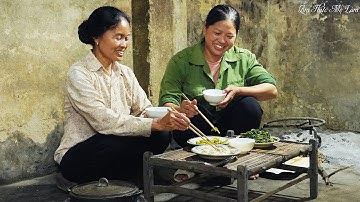 Bà Cường mời Bà Tuyết bữa cơm độn khoai thời bao cấp đáng nhớ I Ẩm Thực Mẹ Làm