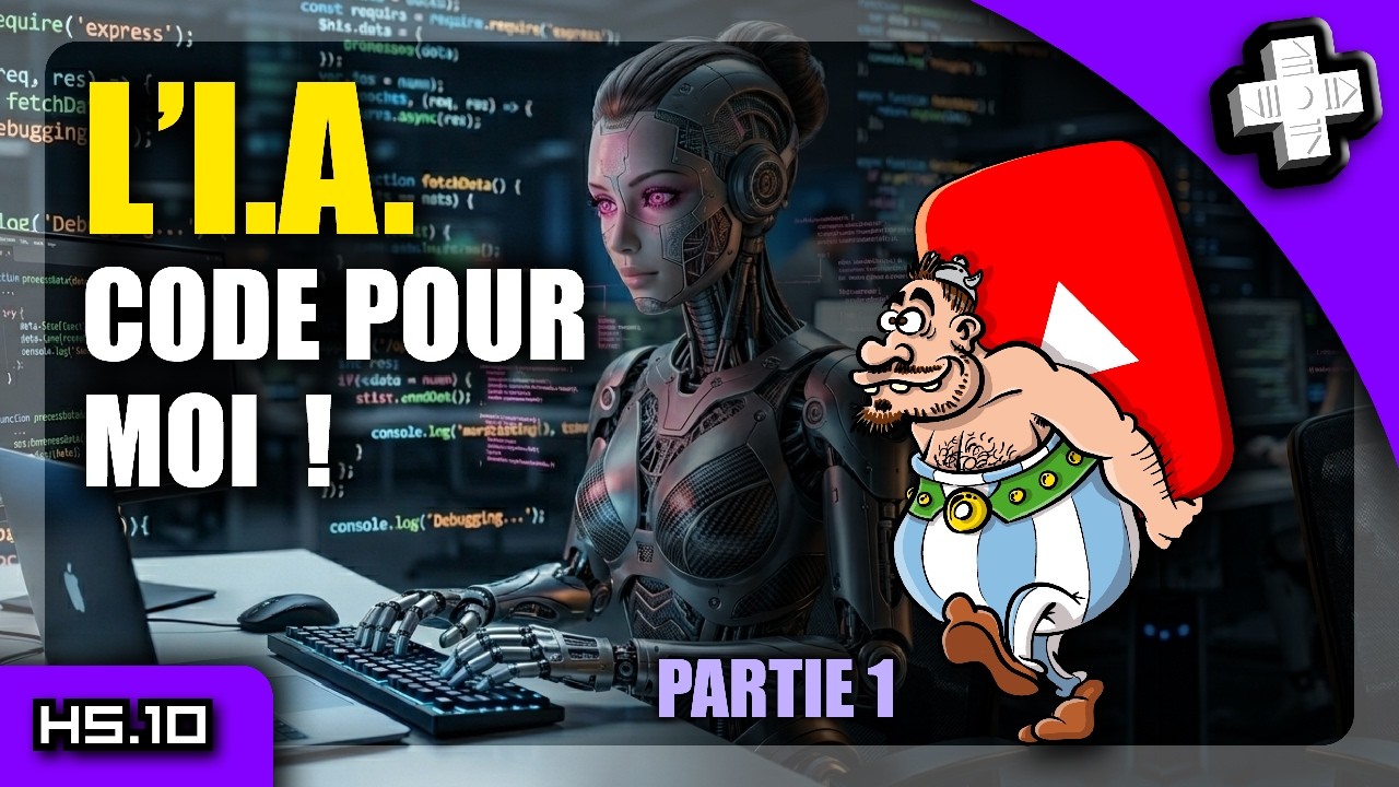 HORS-SUJET # - L'I.A. CODE POUR MOI ! Partie 1 - YouTube