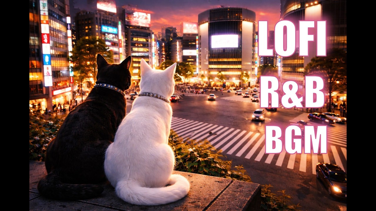 Tokyo Nights LOFI Chill – Lofi R&B Urban Night Vibes | Shibuya Crossing