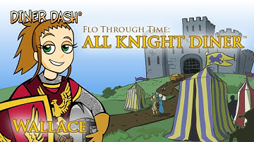 Diner Dash 4: Flo Through Time - All Knight Diner - Expert Level: Medieval Mayhem