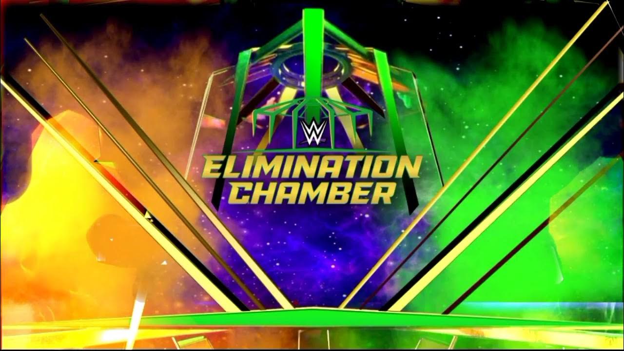 WWE ELIMINATION CHAMBER 2022 BACKGROUND TEMPLATE YouTube
