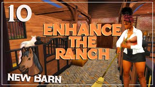 🧡ENHANCE THE RANCH🧡#10 NEW BARN + RENOVATIONS🐎The Sims 4