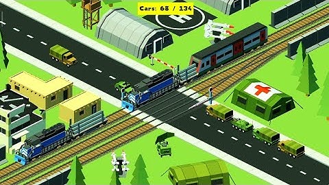 Railroad Crossing Pro Train Crash Mania - Ultimate Train Simulator - Walkthrough #39