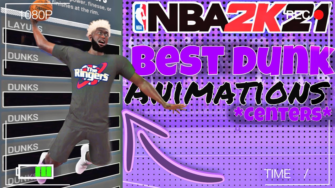 *New* Best DUNK ANIMATIONS For Centers! Free Showtime! YouTube
