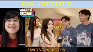 SING-OFF 20 (Angel Numbers, Tell Ur Girlfriend) vs Shirina Holmatova | Reaction!