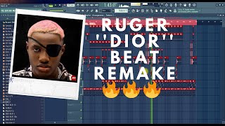 Ruger - Dior ( Beat Remake )