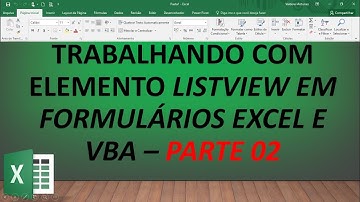 How to count the of register into the Listview Excel VBA – Part. 02 – Video 54