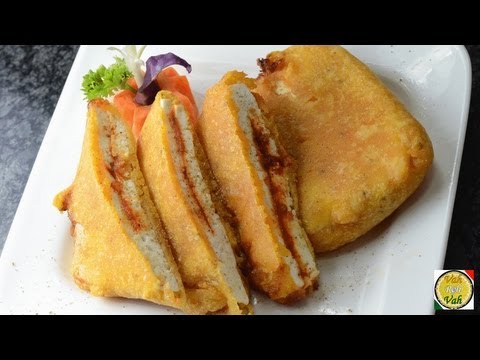 Paneer Pasanda Pakoda - By VahChef @ VahRehVah.com