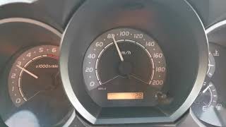 Toyota Hilux 4.0 V6 3rd gear acceleration