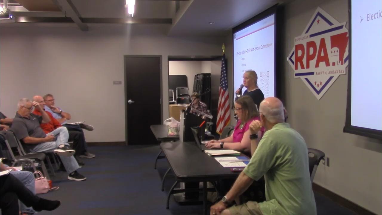 Pulaski County GOP Election Commissioner talks about district lines at