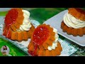 Cea mai Simpla Reteta de Savarine fara Framantare fara Dospire fara Praf de Copt cu Blat de Biscuiti