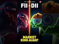 FII vs DII Explained 🔥 | Stock Market Me Kaun Hota Hai FII & DII ?? | FII & DII kon hote hain