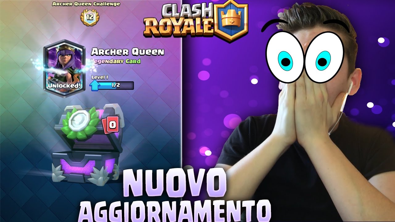 Nuova Leggendaria Regina Arciera Annunciata La Sfera Di Ghiaccio Aggiornamento Leak Clash Royale Youtube