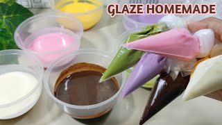 Cara membuat glaze yang mudah, sederhana dan enak