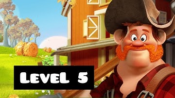 Merge Town 🌻 level 5